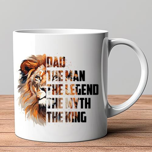 Motivtasse Dad The Man The Legend